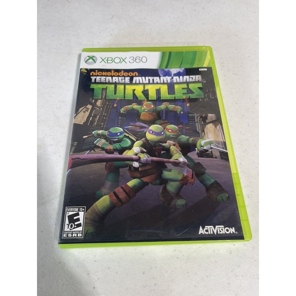 Teenage Mutant Ninja Turtles (Microsoft Xbox 360, 2013) No Manual